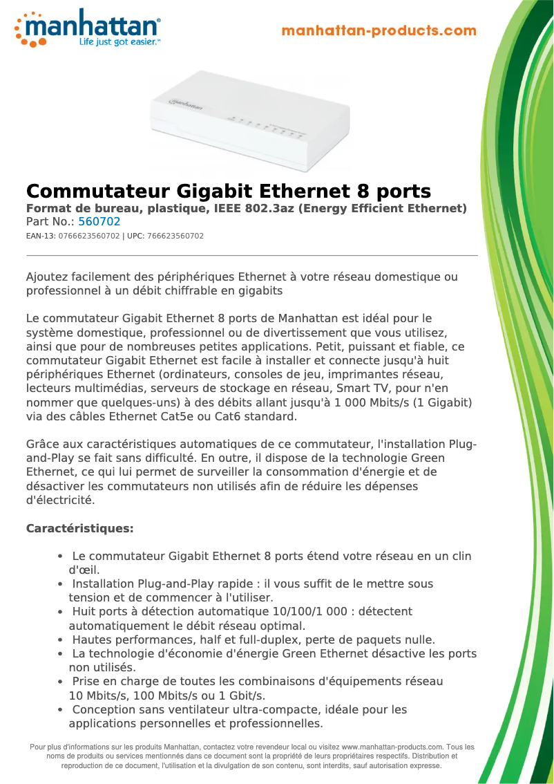 Image de la première page du manuel de l'appareil 560702