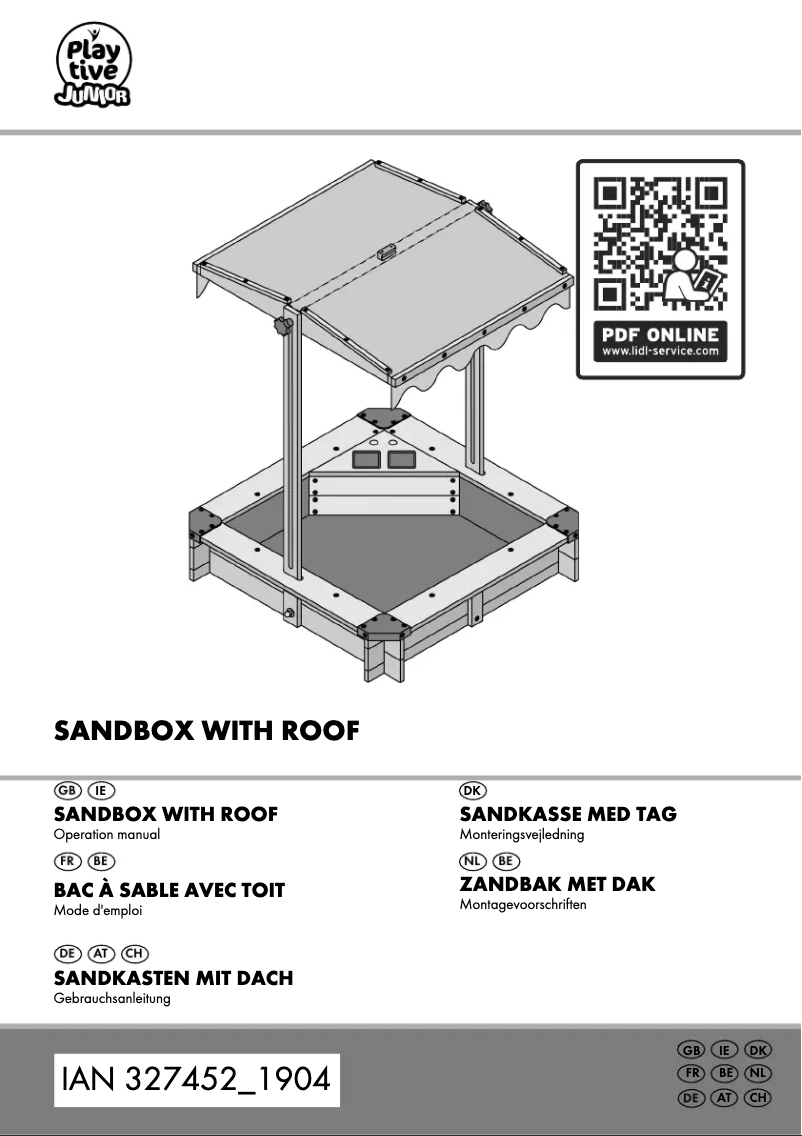 Imagen de la primera página del manual del dispositivo IAN 327452