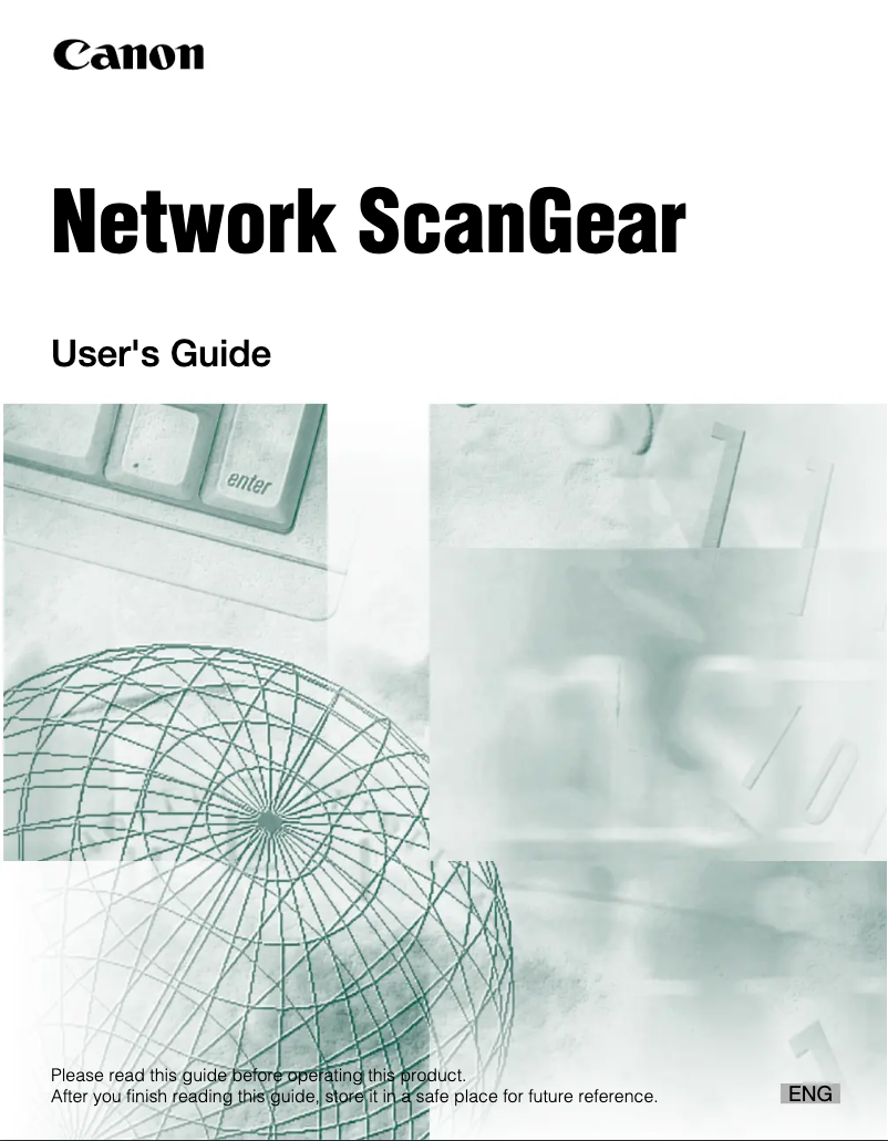 Image de la première page du manuel de l'appareil imageRUNNER 8500