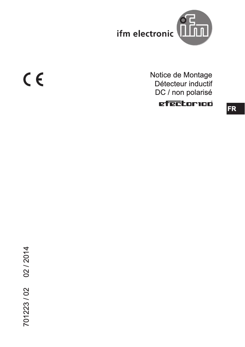 Image de la première page du manuel de l'appareil IF5907
