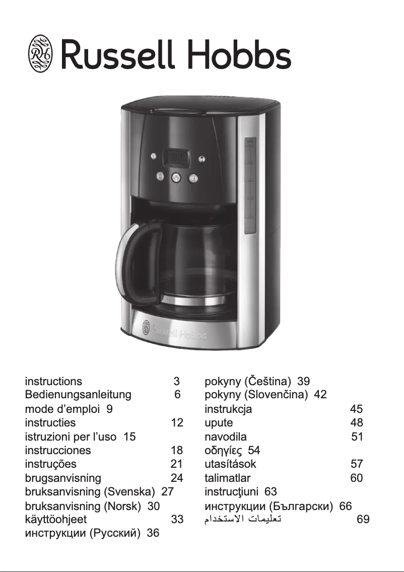 Image de la première page du manuel de l'appareil Luna Solar 23210