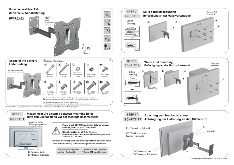 Page 1 de la notice Manuel utilisateur Ricoo S0622