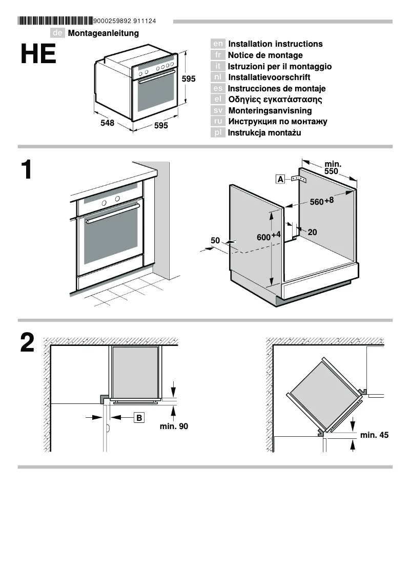 Page n°1 - Manuel utilisateur Neff E12M22N0