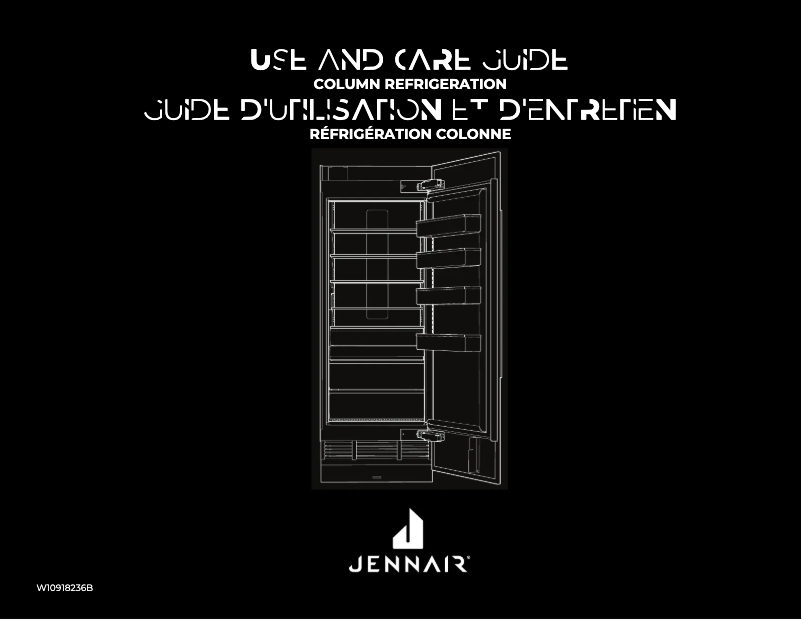 Page n°1 - Manuel d'utilisation et d'entretien JennAir JKCPR361GL