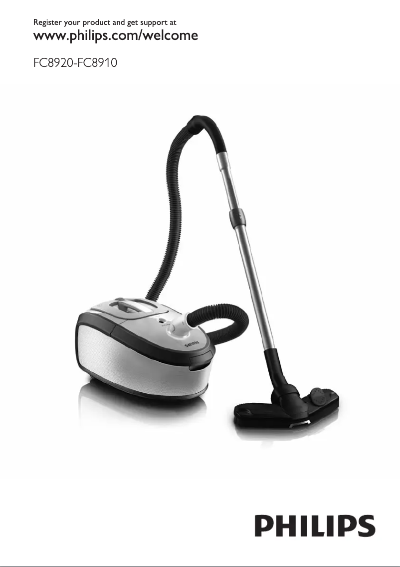 Page n°1 - Manuel utilisateur Philips HomeHero FC8912