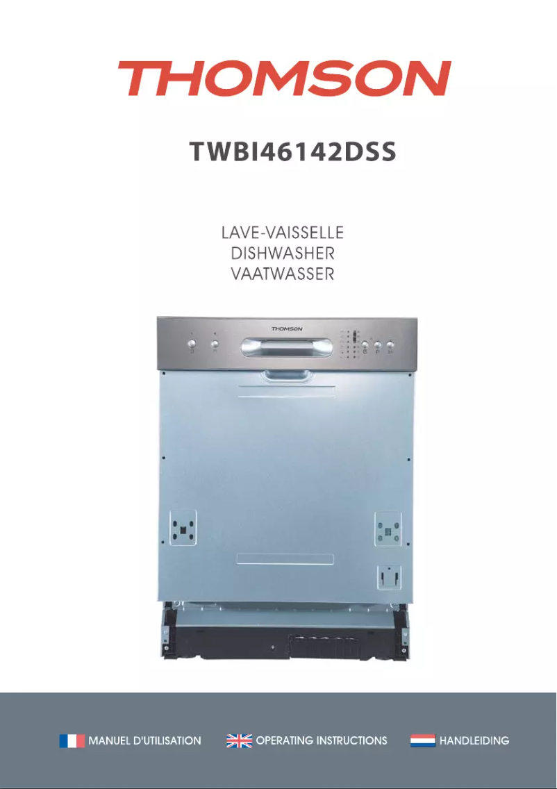 Image de la première page du manuel de l'appareil TWBI46142DSS