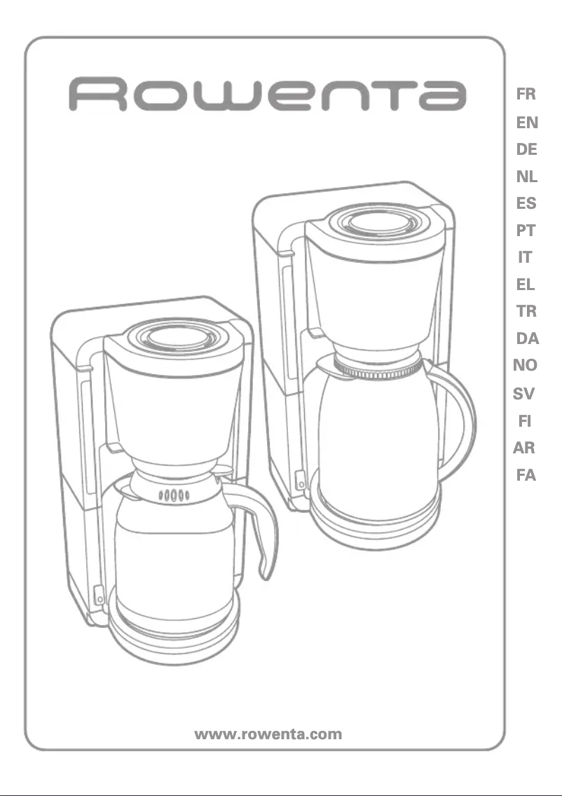 Página 1 del manual Manual de usuario Rowenta CT 3808