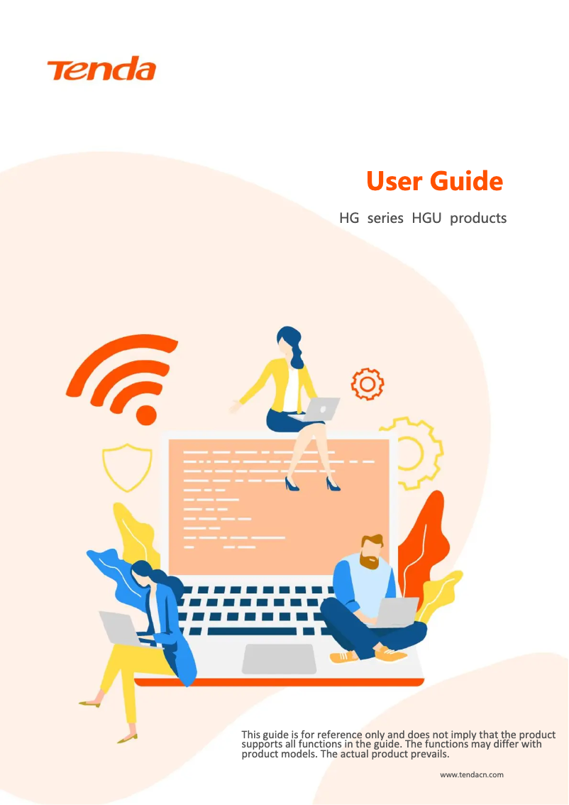 Page n°1 - Manuel utilisateur Tenda HG10