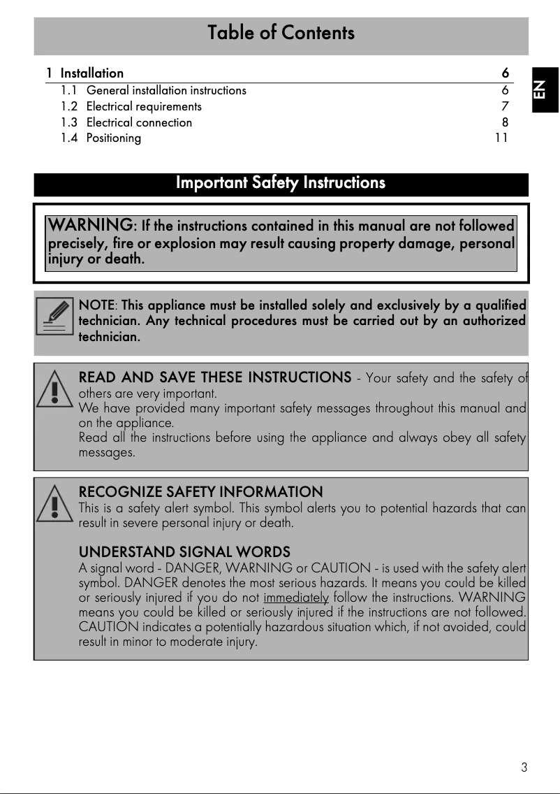 Página 1 del manual Ficha técnica Smeg SFU6300TVX