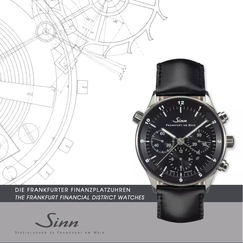 Página 1 del manual Manual de usuario Sinn 6000