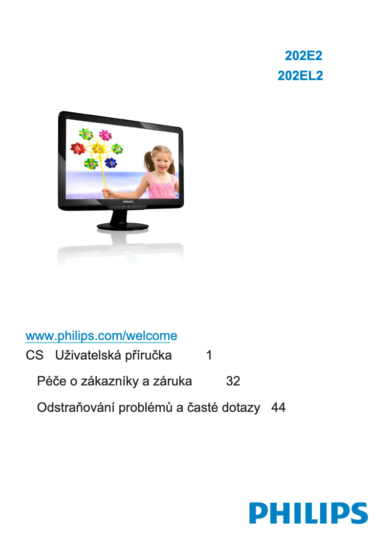 Image de la première page du manuel de l'appareil 202E2SB