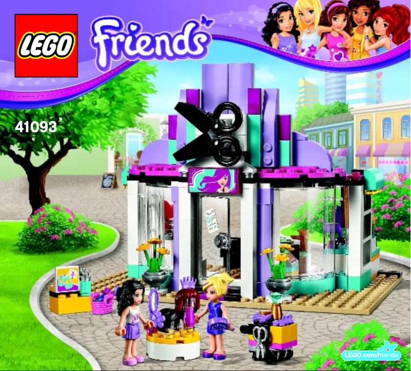 Page n°1 - Manuel utilisateur Lego Friends 41093