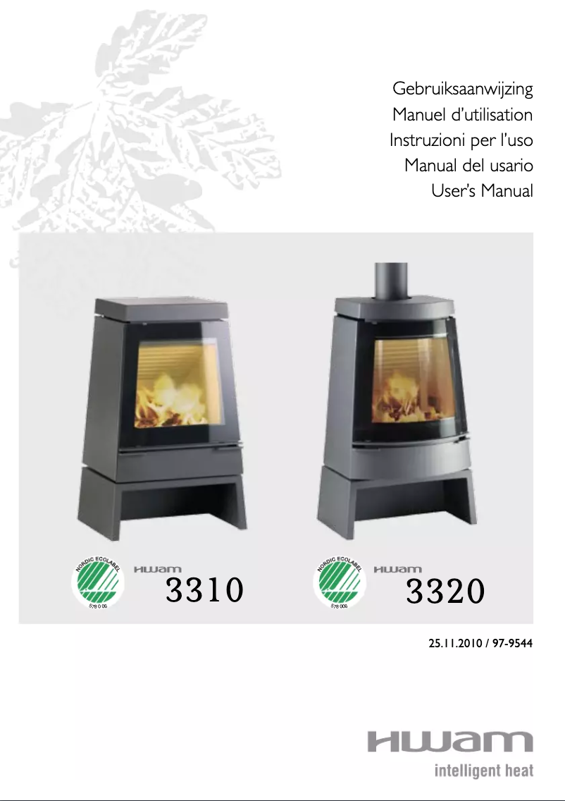 Page 1 de la notice Manuel utilisateur Hwam 3310
