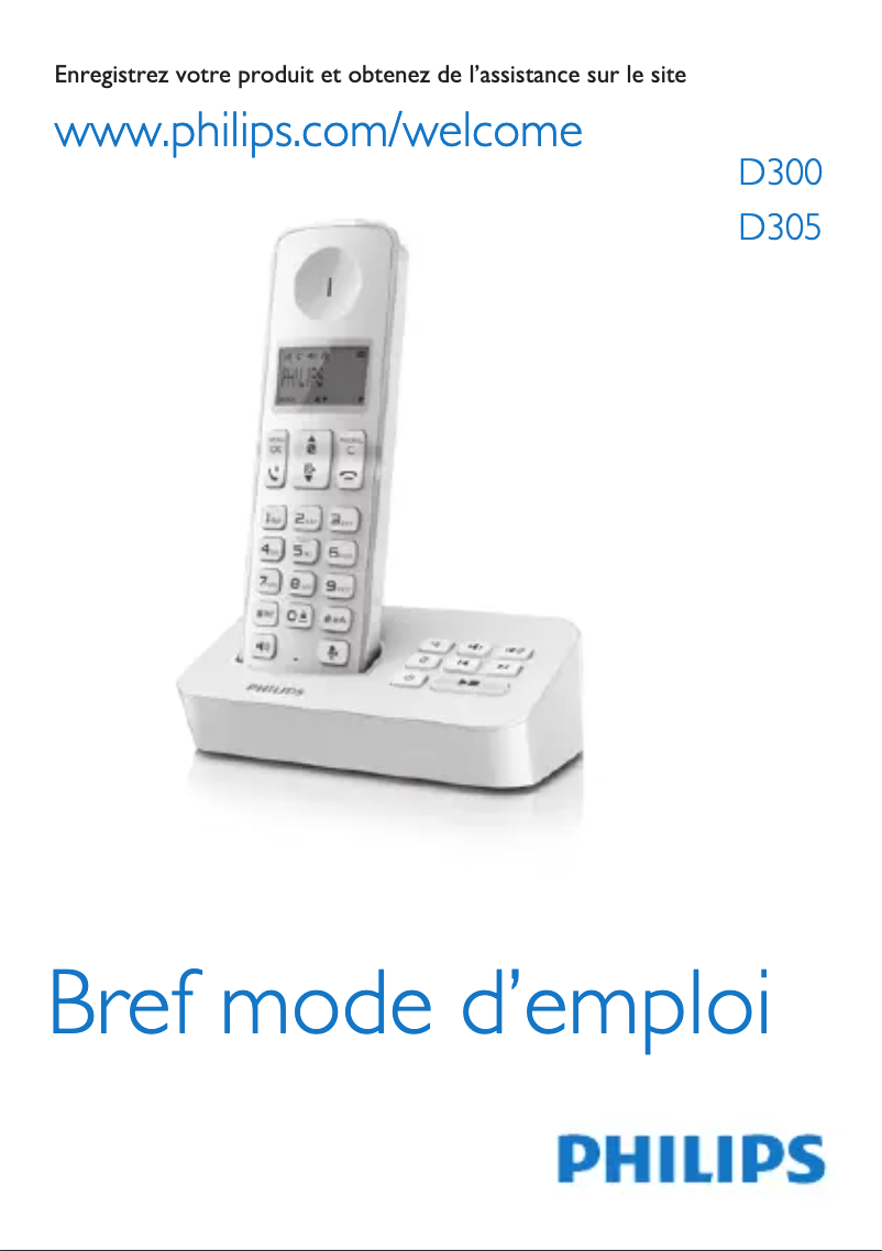 Página 1 del manual Manual de usuario Philips D3052W