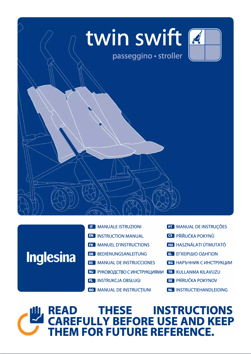 Página 1 del manual Manual de usuario Inglesina Twin Swift