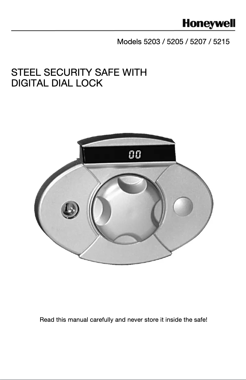 Image de la première page du manuel de l'appareil 5207