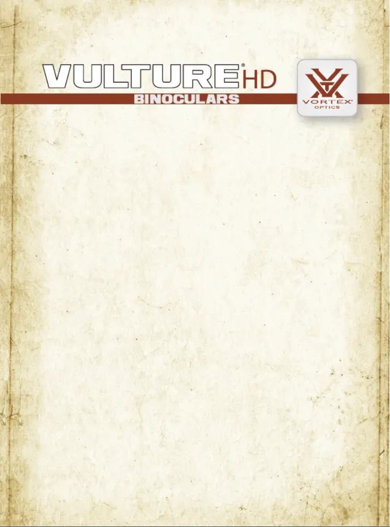 Image de la première page du manuel de l'appareil Vulture HD
