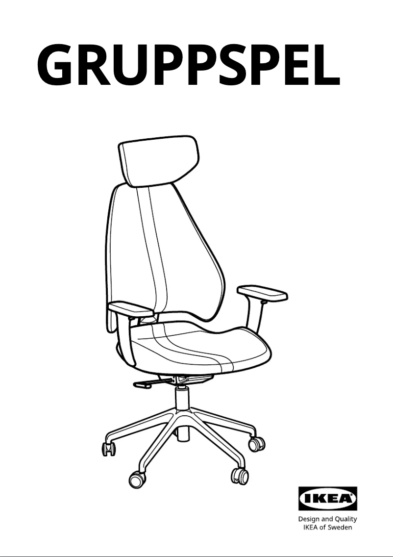 Imagen de la primera página del manual del dispositivo GRUPPSPEL 305.075.59