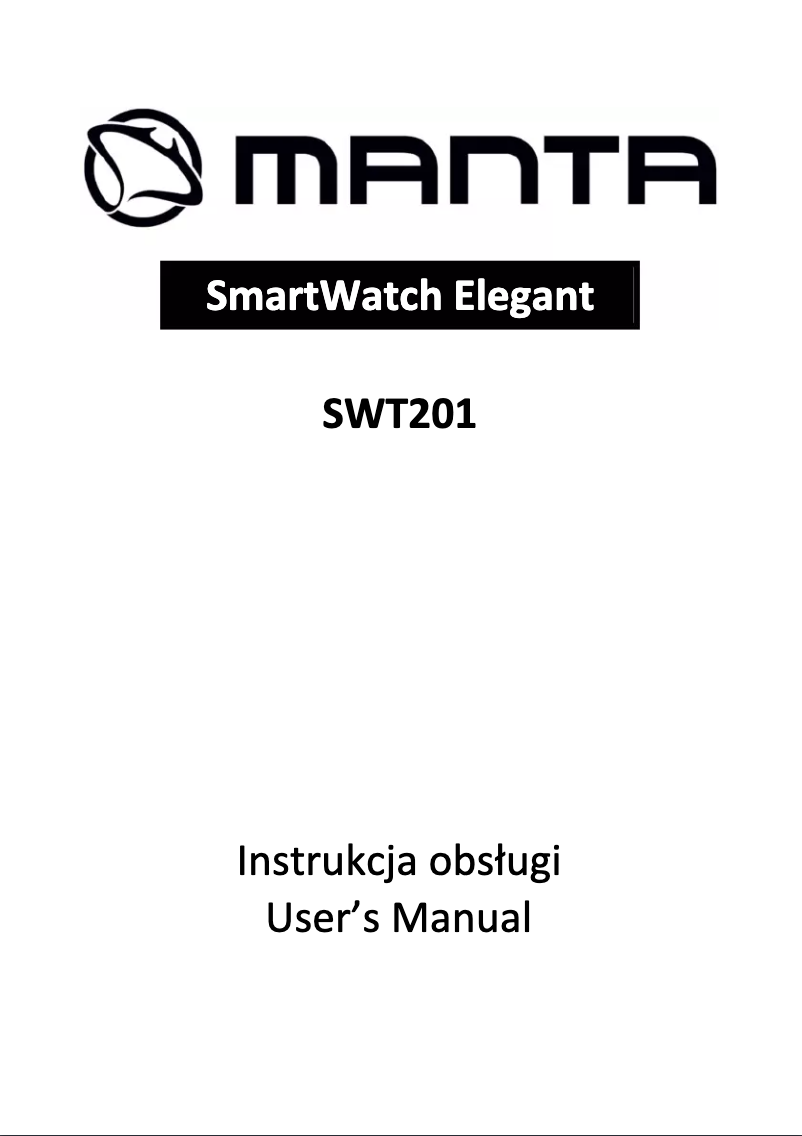 Image de la première page du manuel de l'appareil SWT201 Elegant