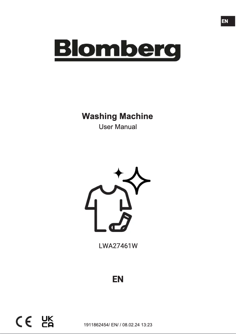 Page n°1 - Mode d'emploi Blomberg LWA27461W