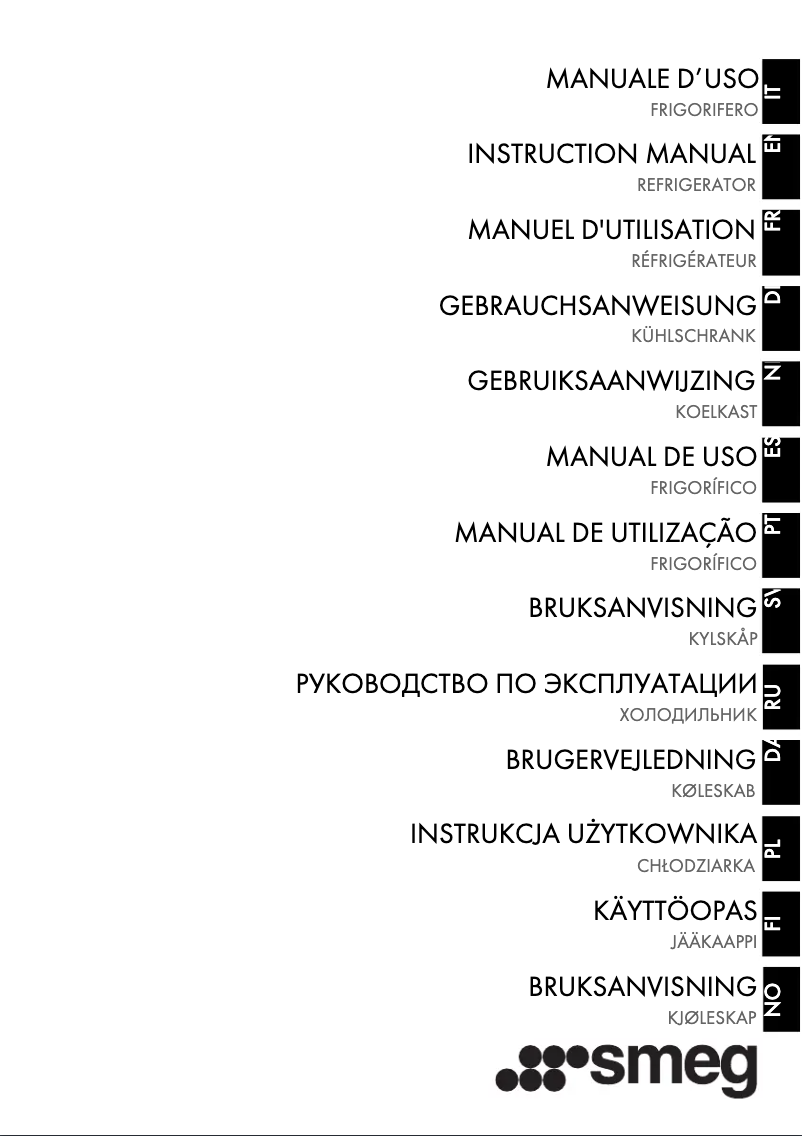 Página 1 del manual Manual de usuario Smeg FQI60KD