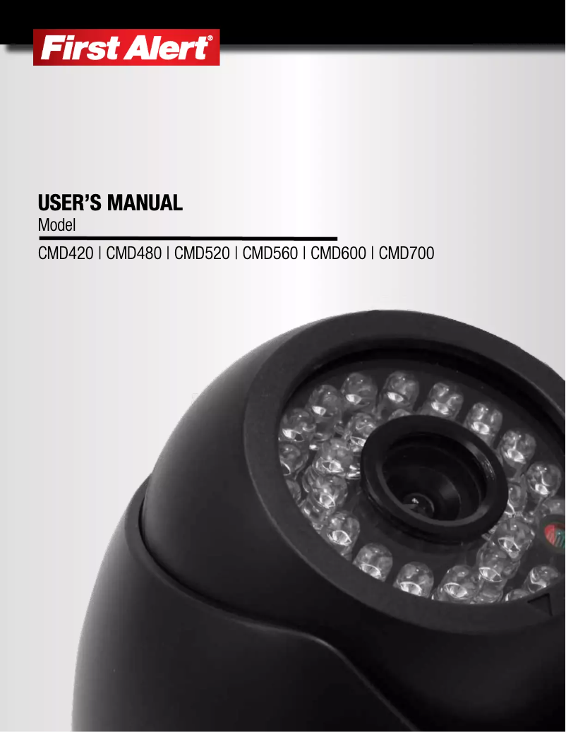 Página 1 del manual Manual de usuario BRK CMD560