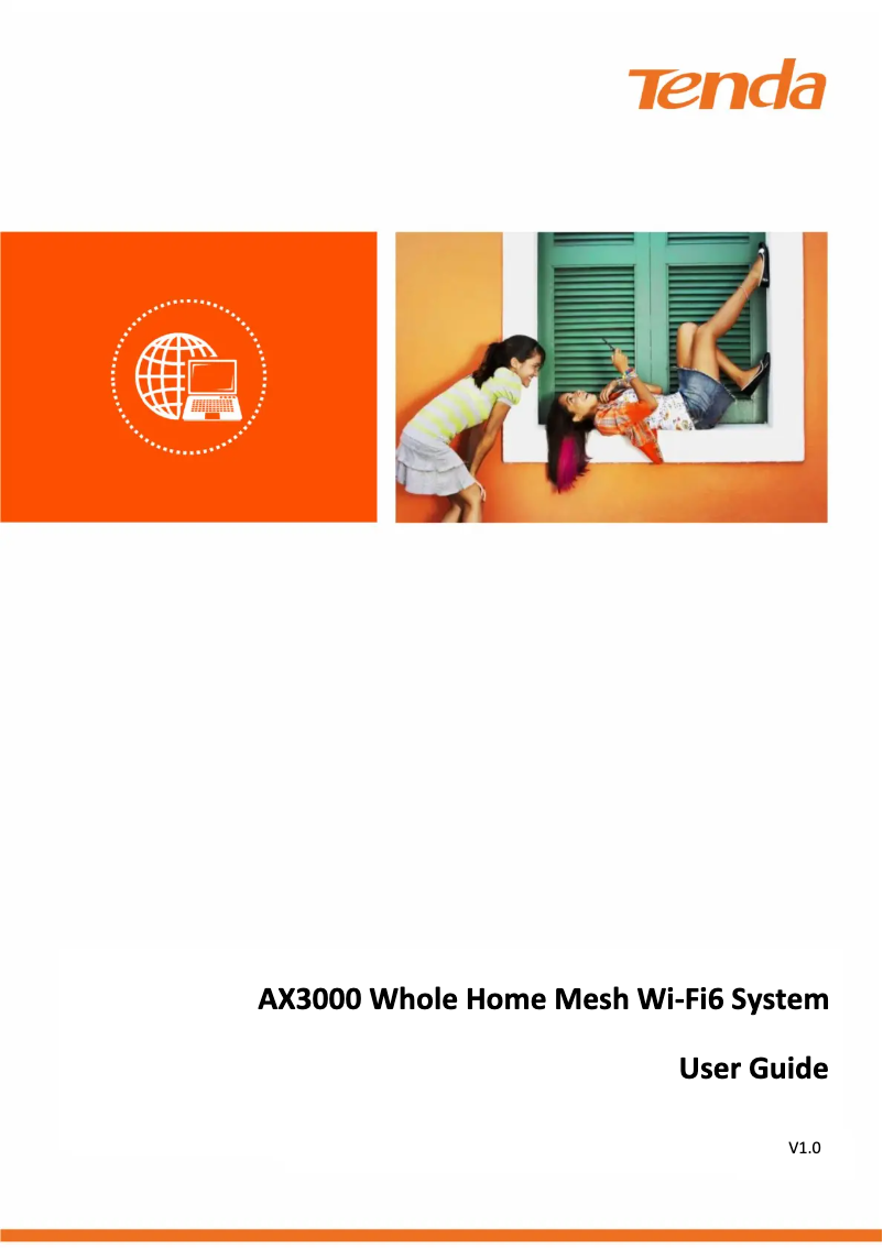 Page n°1 - Manuel utilisateur Tenda MX12