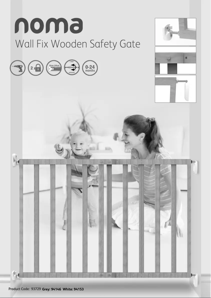 Page n°1 - Manuel utilisateur Noma Wall Fix 94146