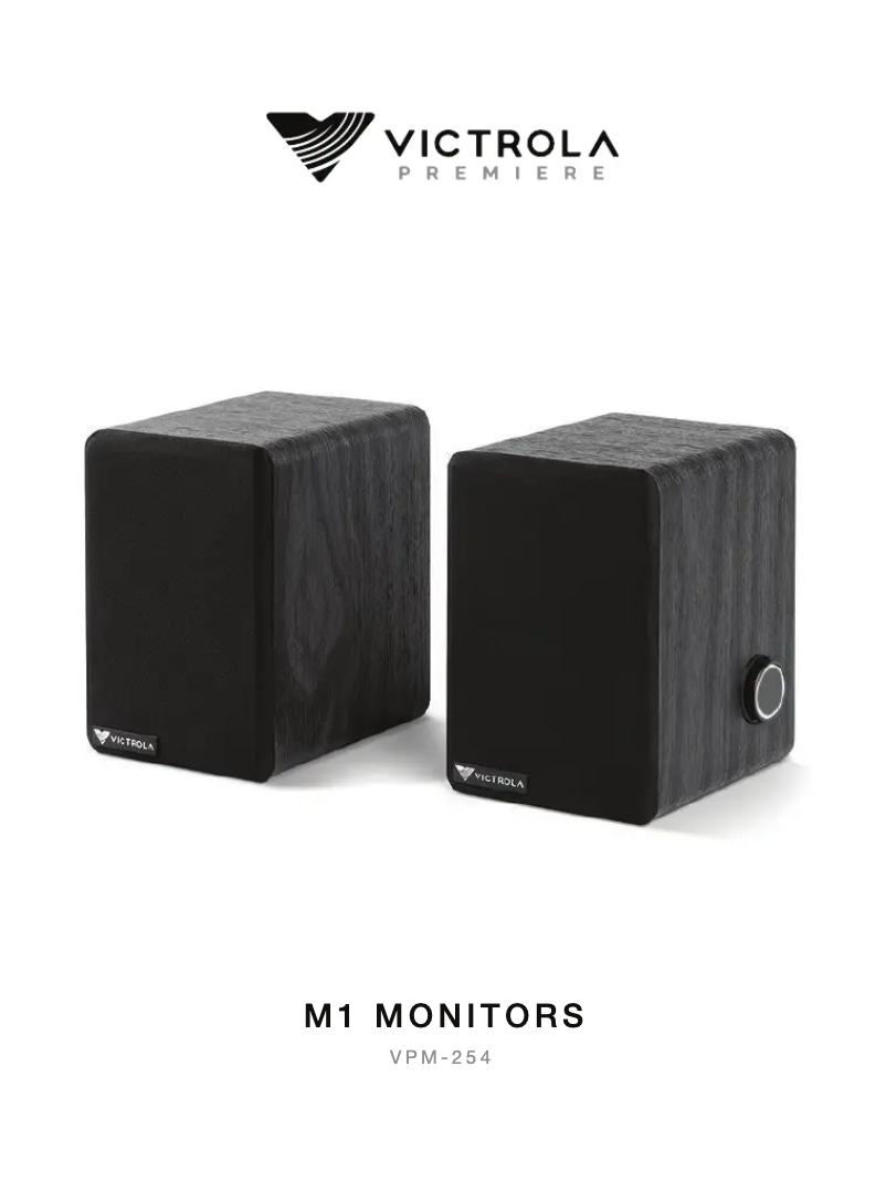Page 1 de la notice Manuel utilisateur Victrola M1 VPM-254