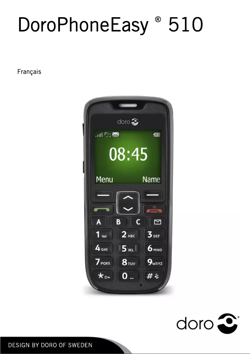 Image de la première page du manuel de l'appareil PhoneEasy 510