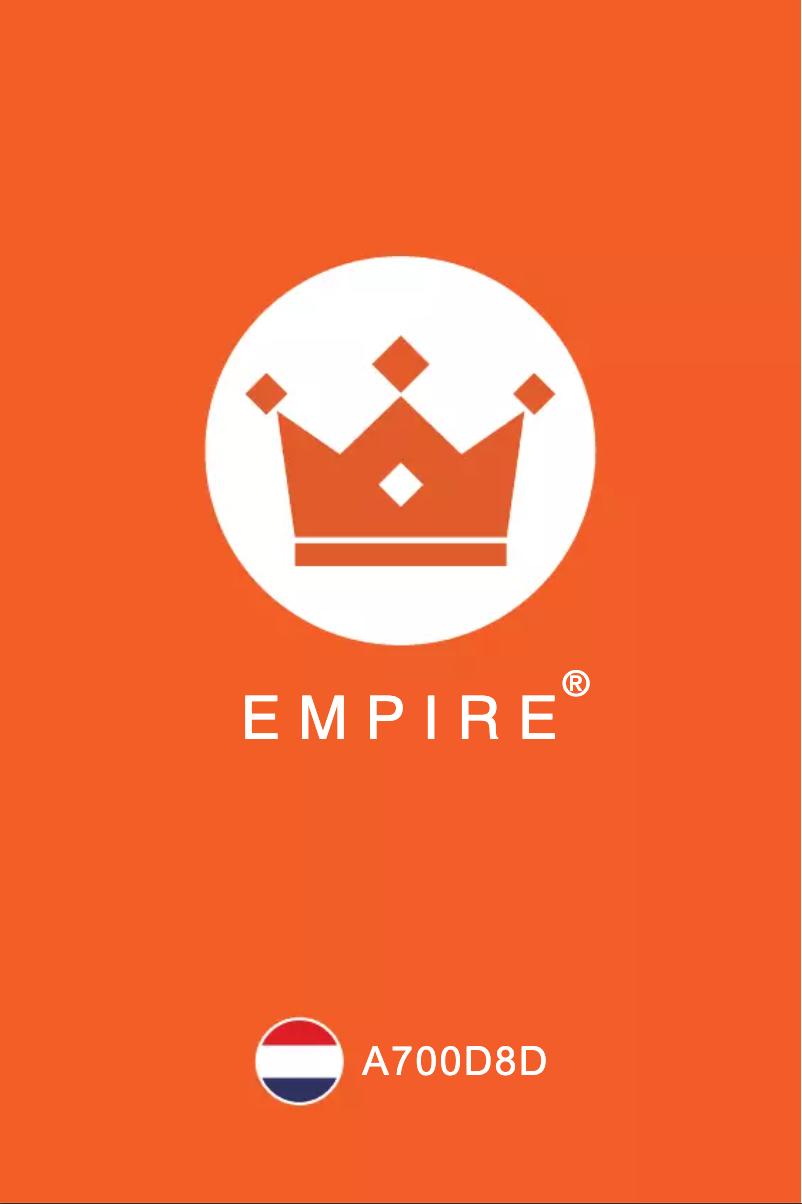 Image de la première page du manuel de l'appareil A700D8D