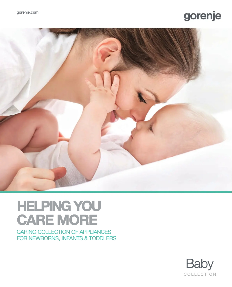 Page 1 de la notice Brochure Gorenje H17BY