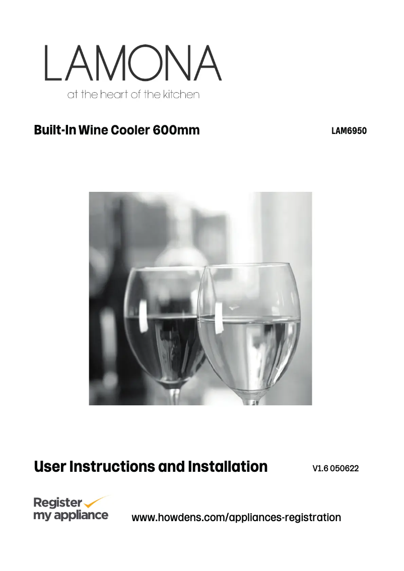 Page n°1 - Manuel utilisateur Lamona LAM6950