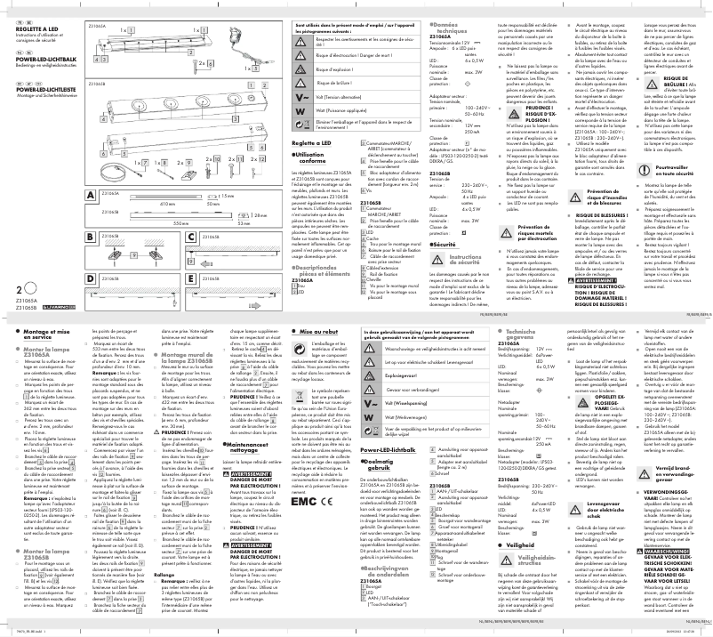 Page 1 de la notice Manuel utilisateur Livarno Lux IAN 79070