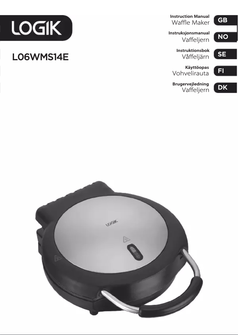Page 1 de la notice Manuel utilisateur Logik L06WMS14E