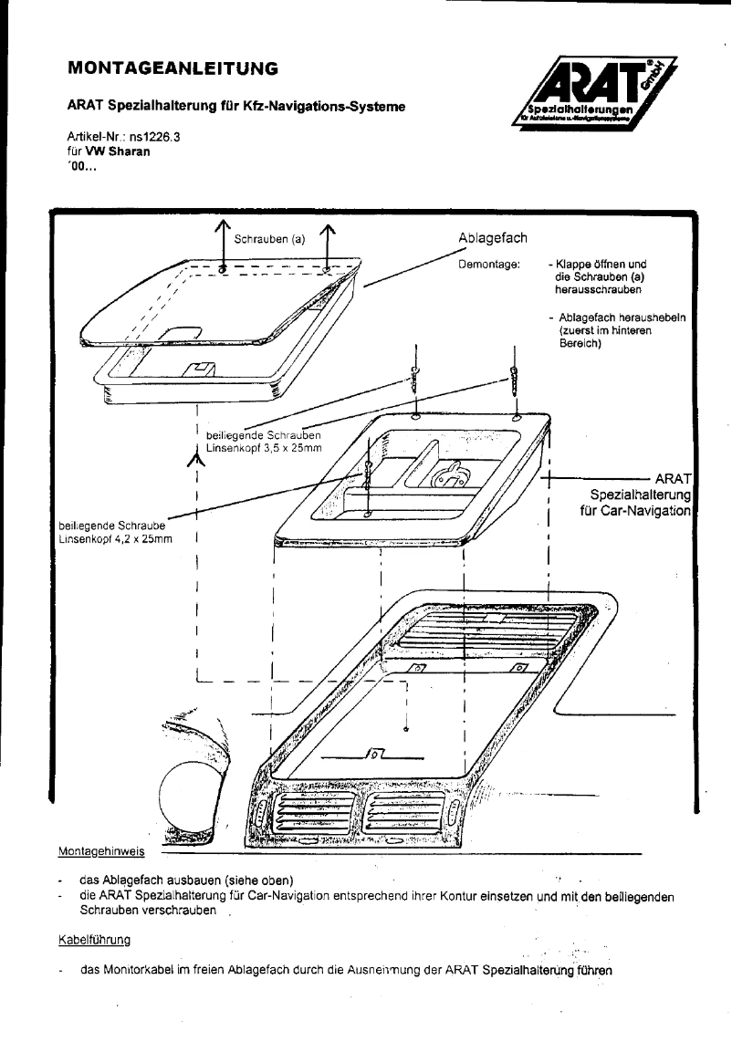Image de la première page du manuel de l'appareil NS1226.3