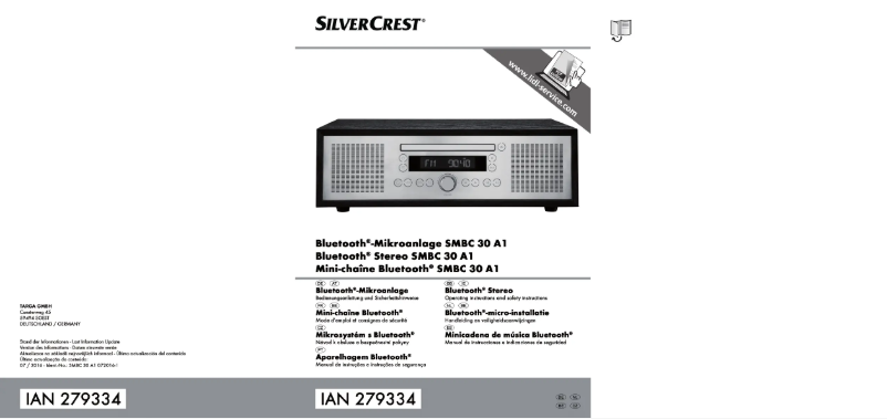 Page n°1 - Manuel utilisateur SilverCrest SBMS D30 B1