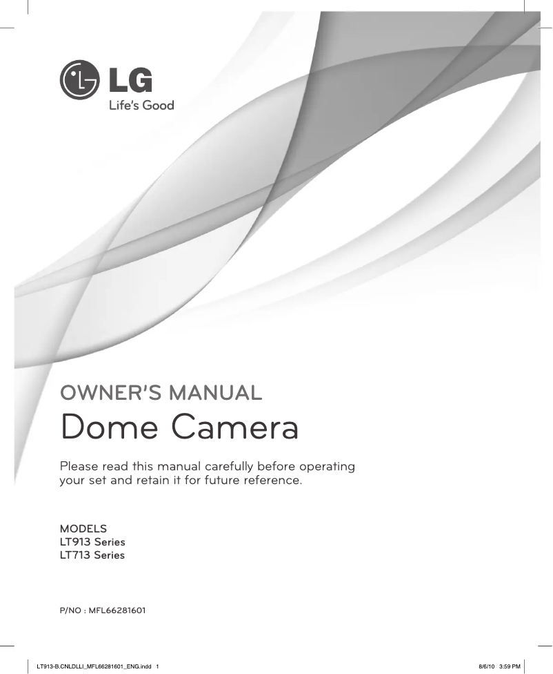 Página 1 del manual Manual de usuario LG LT913P