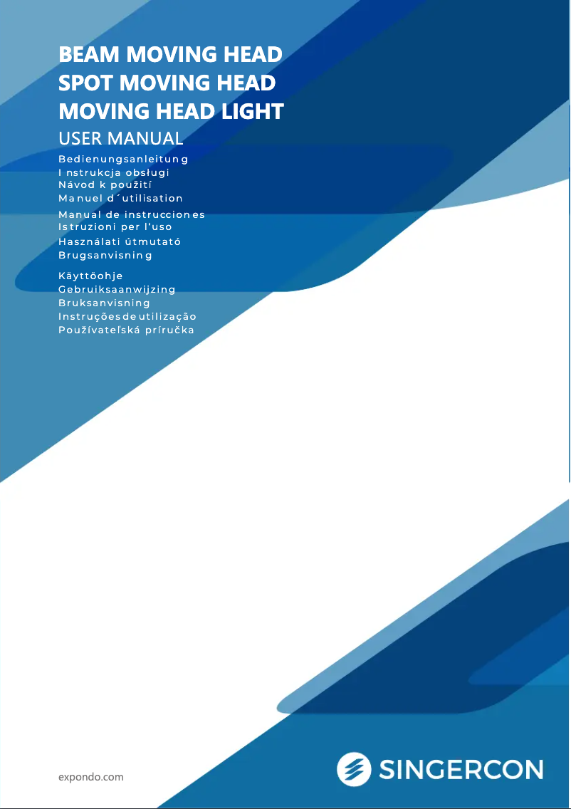 Image de la première page du manuel de l'appareil CON.LED-106