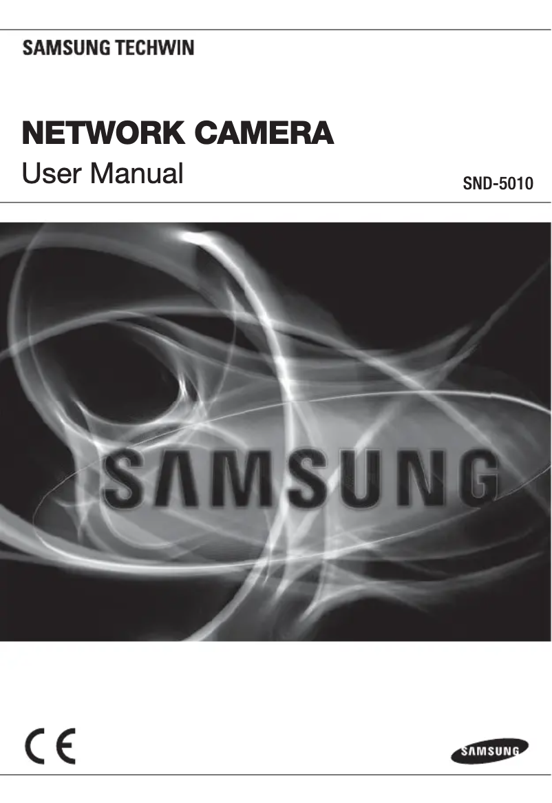 Page 1 de la notice Manuel utilisateur Samsung SND-5010