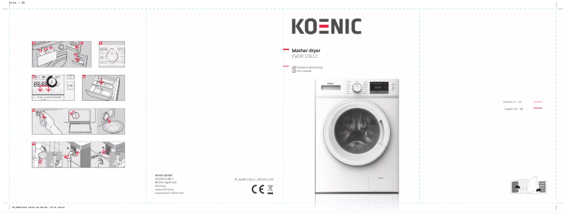 Page 1 de la notice Manuel utilisateur Koenic KWDR 10612