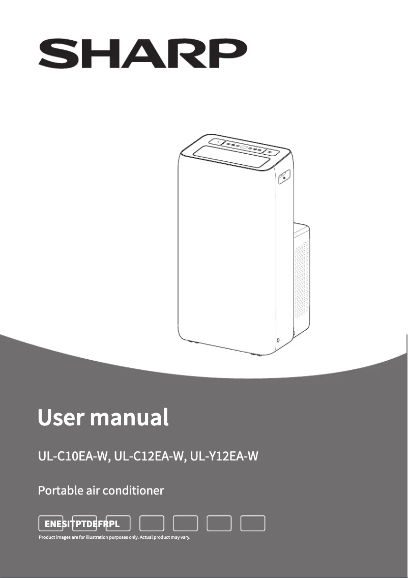 Página 1 del manual Manual de usuario Sharp UL-C12EA-W