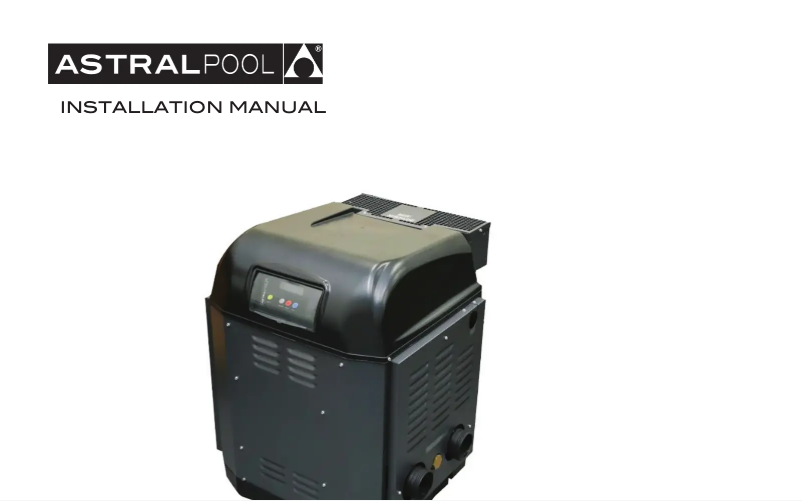 Page n°1 - Manuel utilisateur AstralPool ICI-400B