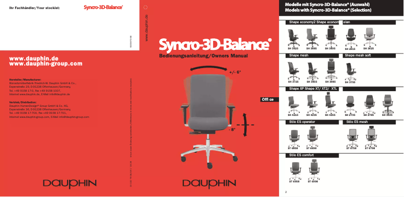 Image de la première page du manuel de l'appareil Shape SH 4215