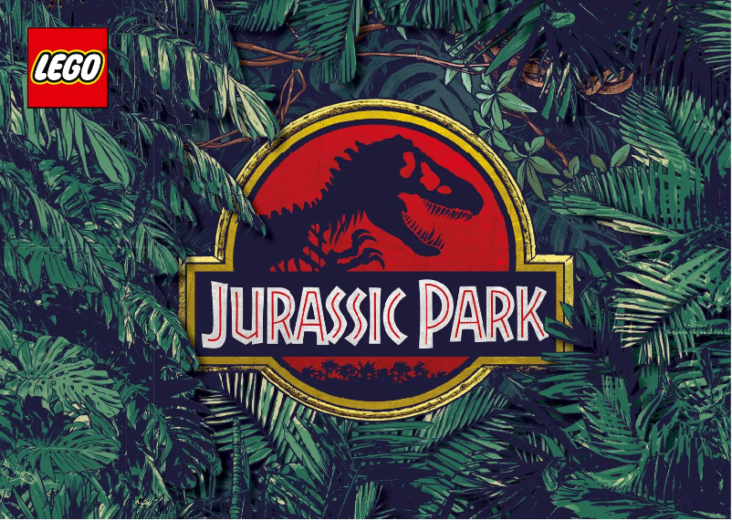 Página 1 del manual Instrucciones visuales Lego Jurassic Park 76956