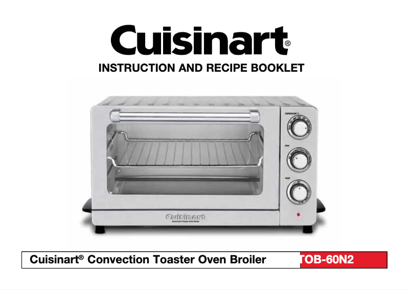 Image de la première page du manuel de l'appareil TOB-60N2