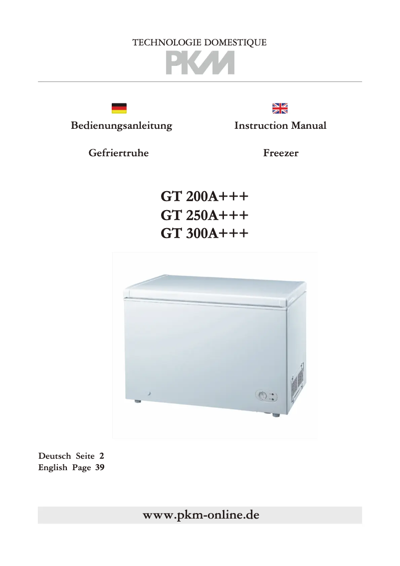 Image de la première page du manuel de l'appareil GT 250A+++