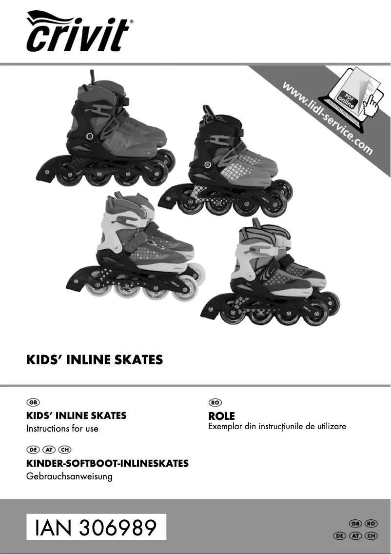 Image de la première page du manuel de l'appareil IAN 306989