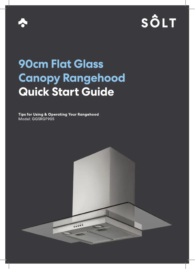 Image de la première page du manuel de l'appareil GGSRGF90S