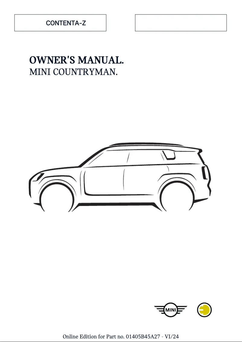 Image de la première page du manuel de l'appareil Countryman SE (2025)